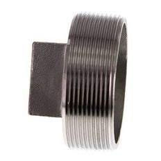 Tapón R2 1/2'' Acero inoxidable con cuadrado exterior 16bar (224.8psi)