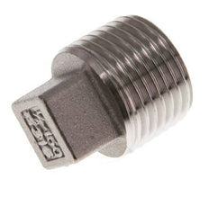 Plug R1/2'' Stainless steel with External Square 16bar (224.8psi) [2 Pieces]
