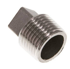 Plug R1/2'' Stainless steel with External Square 16bar (224.8psi) [2 Pieces]
