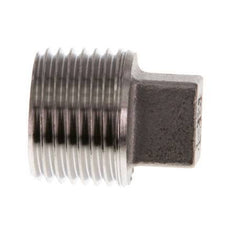 Plug R1/2'' Stainless steel with External Square 16bar (224.8psi) [2 Pieces]