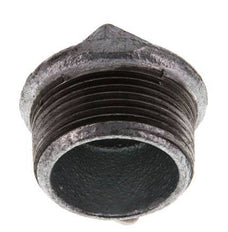 Plug R1 1/4'' Malleable cast iron with External Square 25bar (351.25psi) [2 Pieces]