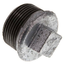 Plug R1 1/4'' Malleable cast iron with External Square 25bar (351.25psi) [2 Pieces]