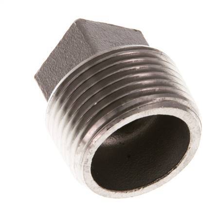 Plug R3/4'' Stainless steel with External Square 16bar (224.8psi) [2 Pieces]