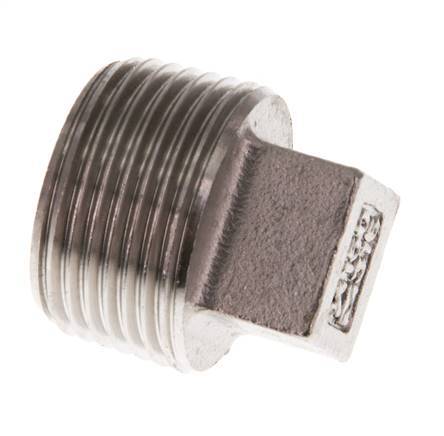 Plug R3/4'' Stainless steel with External Square 16bar (224.8psi) [2 Pieces]
