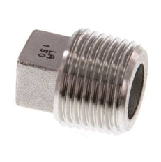 Plug R3/8'' Stainless steel with External Square 16bar (224.8psi) [5 Pieces]