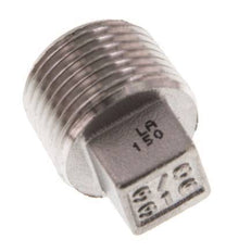 Plug R3/8'' Stainless steel with External Square 16bar (224.8psi) [5 Pieces]