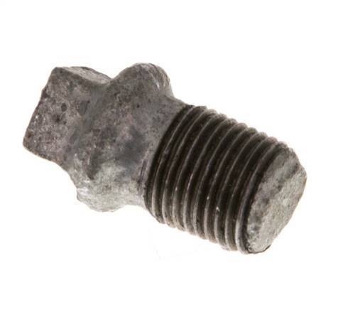 Plug R1/8'' Malleable cast iron with External Square 25bar (351.25psi) [5 Pieces]