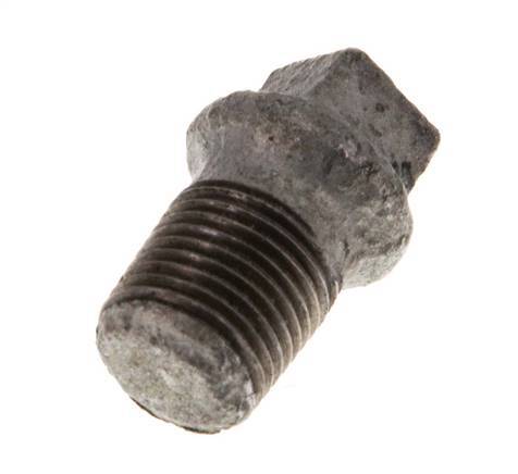Plug R1/8'' Malleable cast iron with External Square 25bar (351.25psi) [5 Pieces]