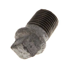 Plug R1/8'' Malleable cast iron with External Square 25bar (351.25psi) [5 Pieces]