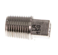 Plug R1/8'' Stainless steel with External Square 16bar (224.8psi) [5 Pieces]