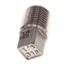 Plug R1/8'' Stainless steel with External Square 16bar (224.8psi) [5 Pieces]