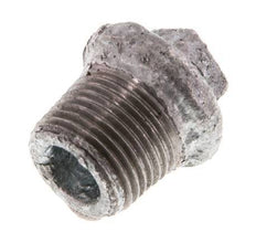 Plug R3/8'' Malleable cast iron with External Square 25bar (351.25psi) [10 Pieces]