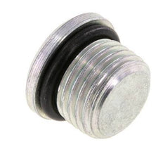 Plug UNF 9/16INCH-18 Steel NBR with Internal Hex 630bar (8851.5psi) [2 Pieces]