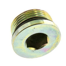 Tapón UN 1-5/16''-12 Acero NBR con hexágono interno 400bar (5620.0psi)