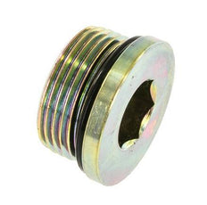 Tapón UN 1-5/16''-12 Acero NBR con hexágono interno 400bar (5620.0psi)