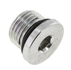 Plug UNF 1/2''-20 Steel NBR with Internal Hex 630bar (8851.5psi) [2 Pieces]