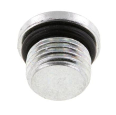 Plug UNF 1/2''-20 Steel NBR with Internal Hex 630bar (8851.5psi) [2 Pieces]