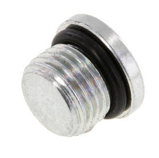 Plug UNF 1/2''-20 Steel NBR with Internal Hex 630bar (8851.5psi) [2 Pieces]
