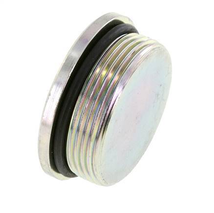 Tapón UN 1-7/8''-12 Acero NBR con Hexágono Interno 250bar (3512.5psi)