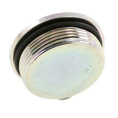 Tapón UN 1-7/8''-12 Acero NBR con Hexágono Interno 250bar (3512.5psi)