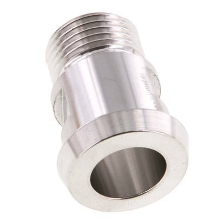 DIN 11851 Racor Sanitario (Lácteo) Cono 28mm x Macho G1/2 pulgada Acero Inoxidable