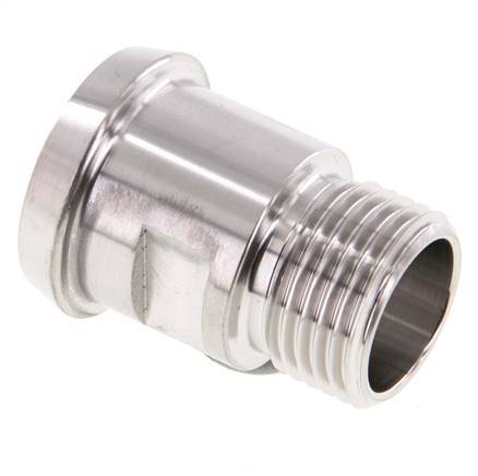 DIN 11851 Racor Sanitario (Lácteo) Cono 28mm x Macho G1/2 pulgada Acero Inoxidable