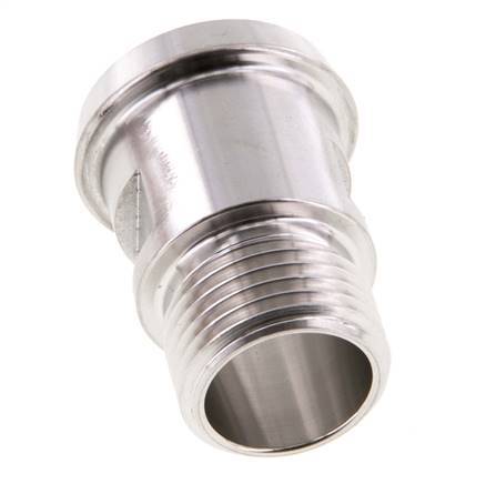 DIN 11851 Racor Sanitario (Lácteo) Cono 28mm x Macho G1/2 pulgada Acero Inoxidable