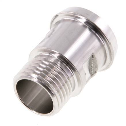 DIN 11851 Racor Sanitario (Lácteo) Cono 28mm x Macho G1/2 pulgada Acero Inoxidable