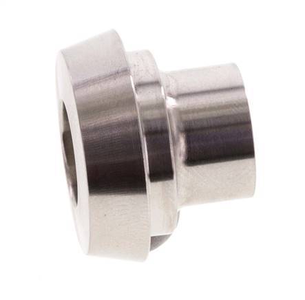 DIN 11851 Racor Sanitario (Lácteo) Cono 22mm x 13mm Extremo Soldar Acero Inoxidable