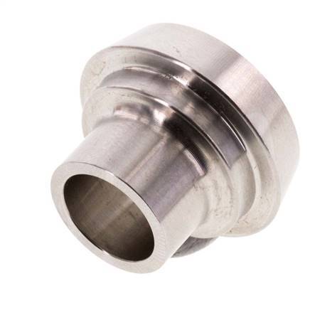 DIN 11851 Racor Sanitario (Lácteo) Cono 22mm x 13mm Extremo Soldar Acero Inoxidable