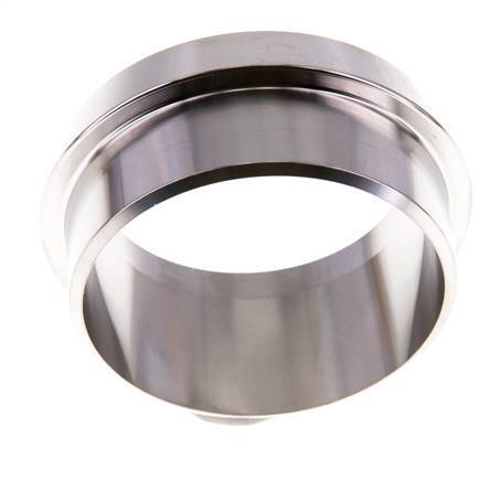 Accesorio sanitario (lácteo) Cono de 68 mm x 60,3 mm Extremo para soldar Acero inoxidable