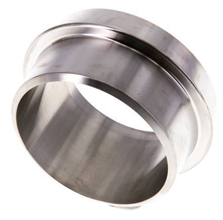 Accesorio sanitario (lácteo) Cono de 56 mm x 48,3 mm Extremo para soldar Acero inoxidable