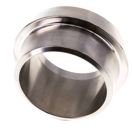 Racor Sanitario (Lácteos) Cono 50mm x 42.4mm Extremo Soldar Acero Inoxidable