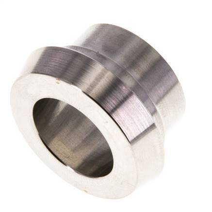 Accesorio Sanitario (Lácteo) Cono 28mm x 21.3mm Extremo Soldado Acero Inoxidable