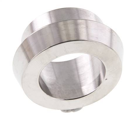 Accesorio sanitario (lácteo) Cono de 44 mm x 33,7 mm Extremo para soldar Acero inoxidable
