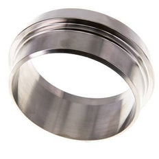 Accesorio sanitario (lácteo) Cono de 86 mm x 76,1 mm Extremo para soldar Acero inoxidable