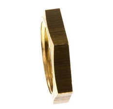 Lock Nut G1/2'' Brass [10 Pieces]