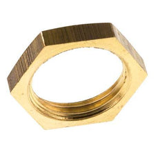 Lock Nut G1/2'' Brass [10 Pieces]