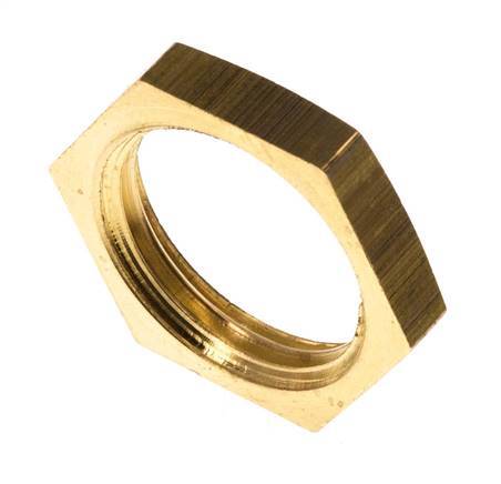 Lock Nut G1/2'' Brass [10 Pieces]
