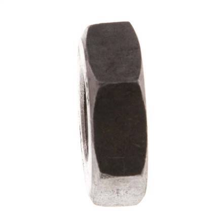Lock Nut Rp1/8'' Zinc Plated Steel [5 Pieces]