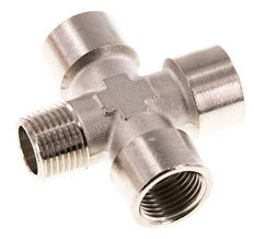 Cross Fitting R1/2'' Male - G1/2'' Female Nickel plated Brass 16 bar (224.8 psi)
