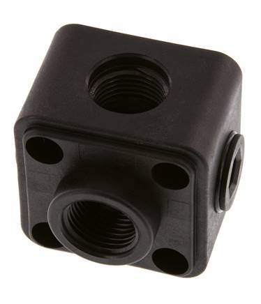 Distribuidor de 5 vías Montaje en pared G1/2'' Plástico