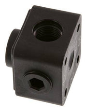 Distribuidor de 5 vías Montaje en pared G1/2'' Plástico
