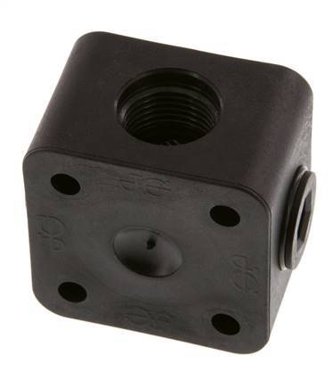 Distribuidor de 5 vías Montaje en pared G1/2'' Plástico