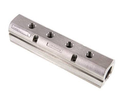 Distributor Bar 2xG3/4'' - 4xG1/4'' Stainless Steel One-sided PN 15