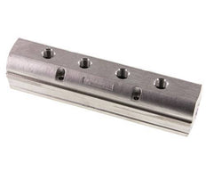 Distributor Bar 2xG3/4'' - 4xG1/4'' Stainless Steel One-sided PN 15