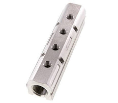 Distributor Bar 2xG3/4'' - 4xG1/4'' Stainless Steel One-sided PN 15