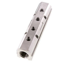 Distributor Bar 2xG3/4'' - 4xG1/4'' Stainless Steel One-sided PN 15