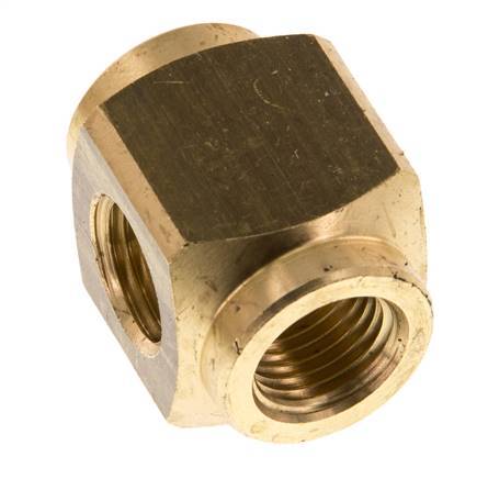 4-way Air Distributor G1/4'' Brass 16 bar (224.8 psi) [2 Pieces]