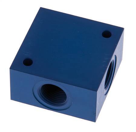 4-way Air Distributor G3/8'' Aluminium 16 bar (224.8 psi)